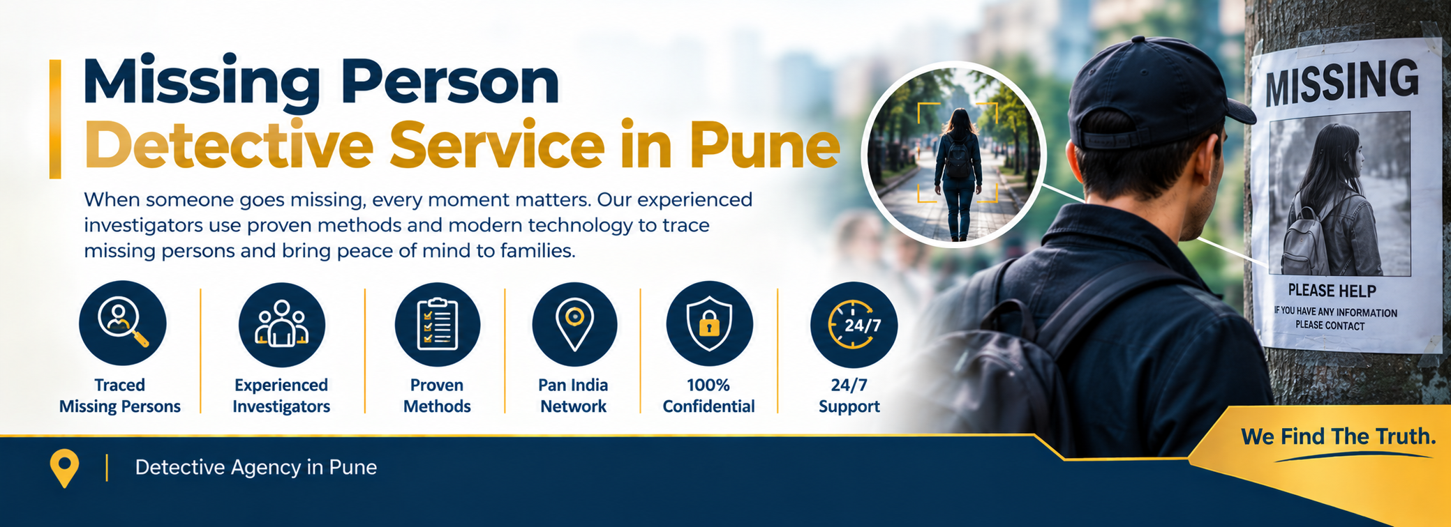 Missing Person Detective Services in Pune
