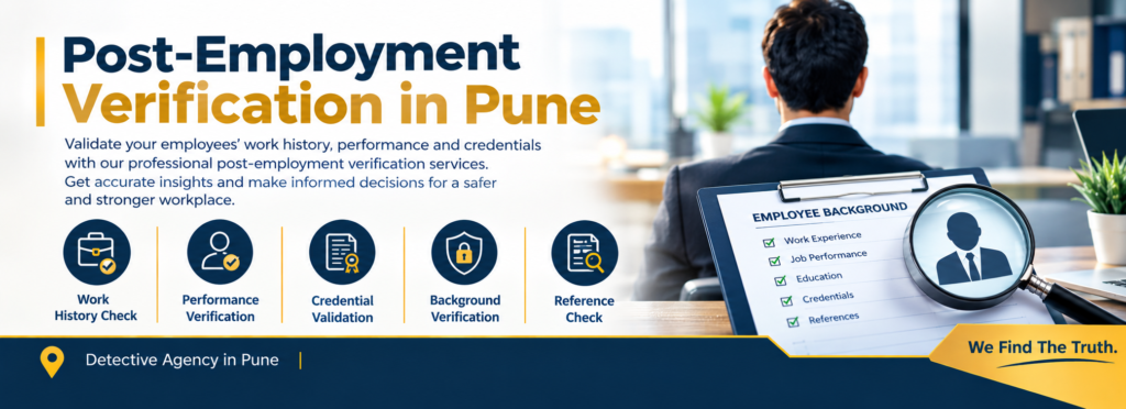 Post Employment Verification in Pune