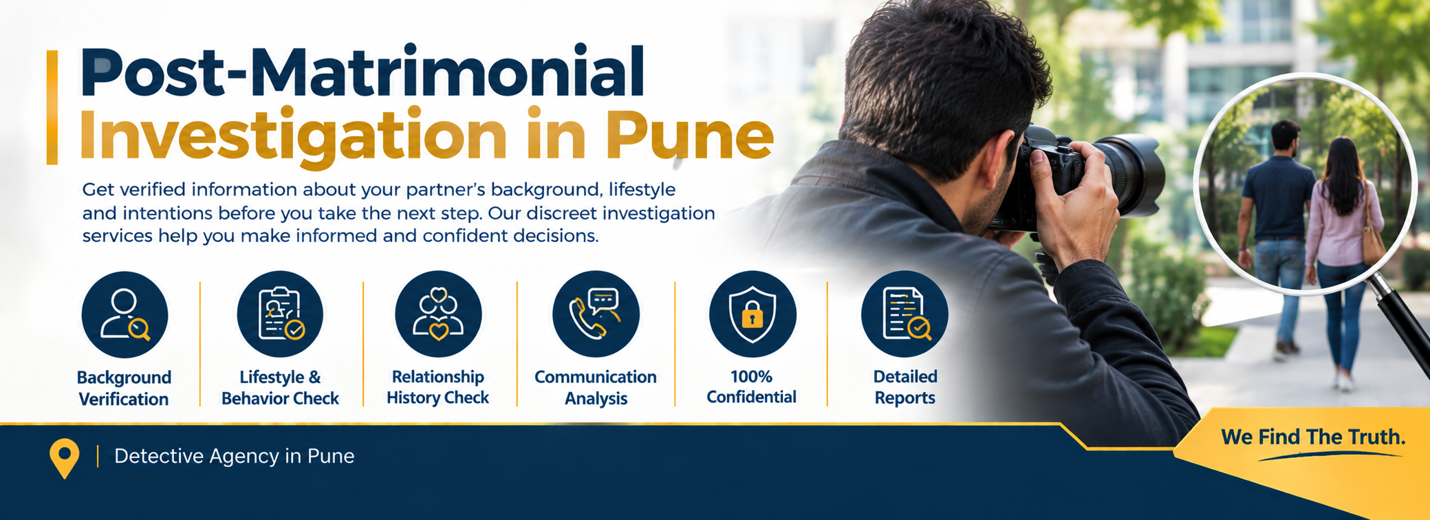 Post Matrimonial Investigation in Pune