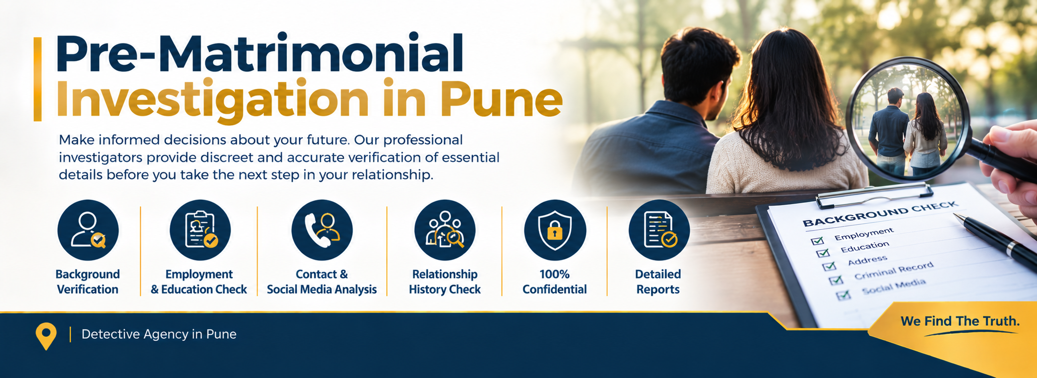 Pre Matrimonial Investigation in Pune