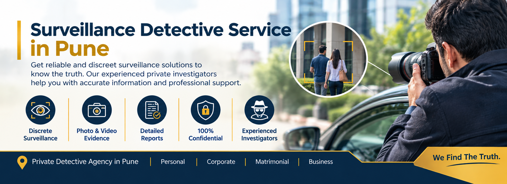 Surveillance Detective Service in Pune